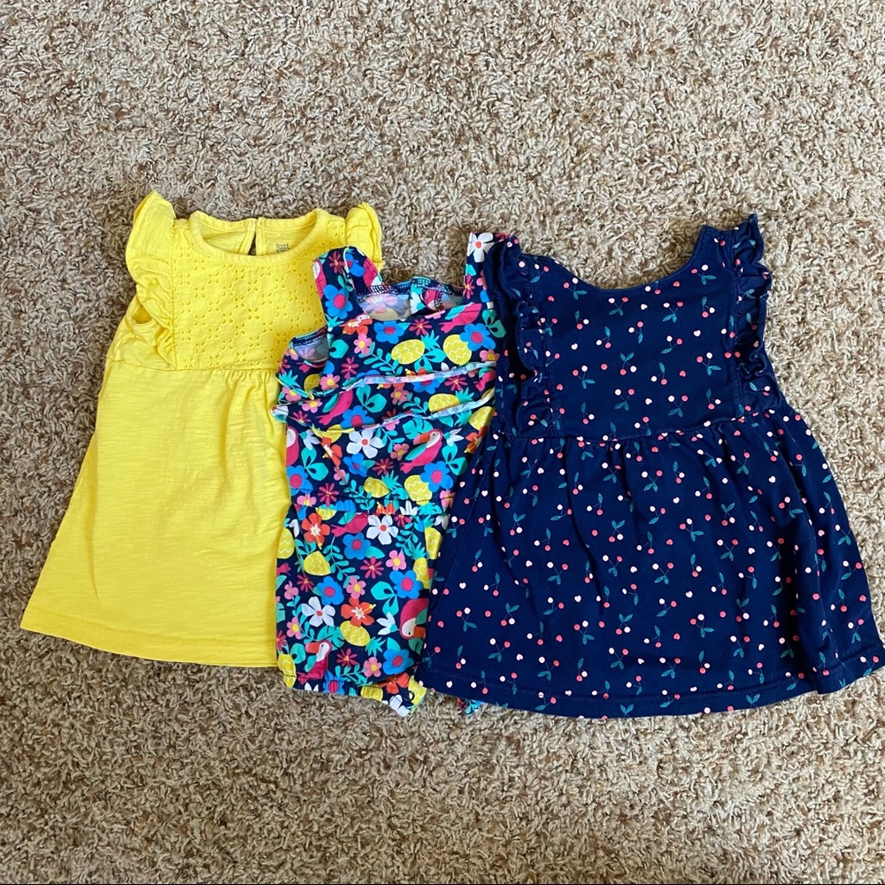 Carter’s Summer Dress Romper Bundle Baby